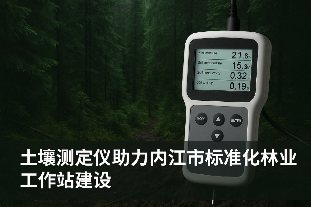 河南君翰科学仪器土壤测定仪助力内江市标准化林业工作站建设